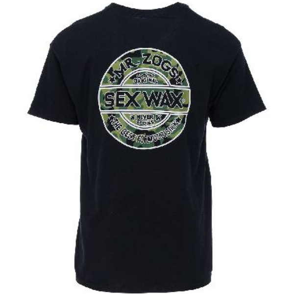 T-shirt Camouflage Sex Wax 2026 SWCTBL - Black